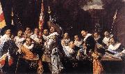HALS, Frans Officers and Sergeants of the St Hadrian Civic Guard Spain oil painting artist